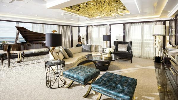 Steinway-Flügel in der Regent Suite