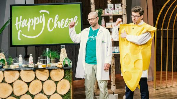 "Happy Cheese" macht die Gründer Dr. Mudar Mannah und Rocky Wüst glücklich