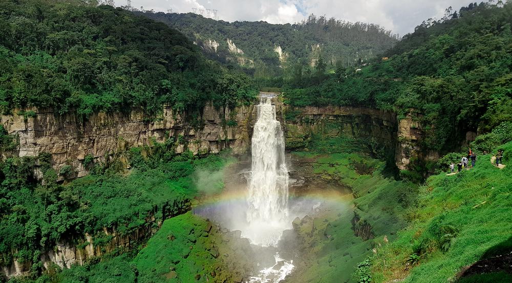An den malerischen Tequendama-Wasserfällen fanden schon viele Menschen den Tod