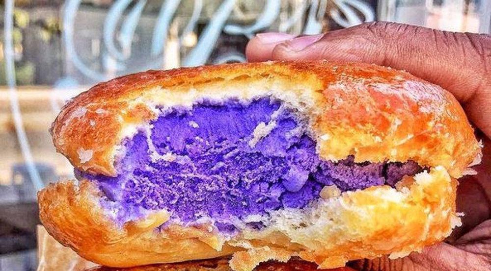 Eis wird neuerdings in süßen Burgerbrötchen serviert - lecker!