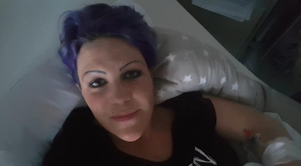 Nadine Zucker postete dieses Bild aus dem Wochenbett