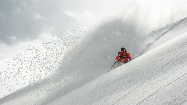 Traumhafte Freeride-Möglichkeiten bietet Earth-Schröcken