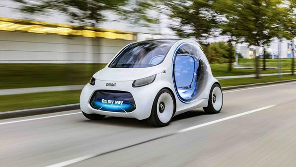 Urbane Mobilität ab 2030: Smart Vision EQ