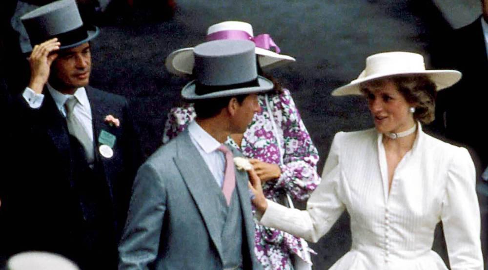 Diana und Hoare in Ascot