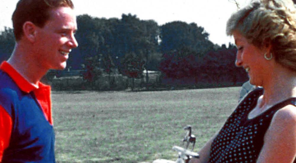 Diana mit ihrem Liebhaber James Hewitt