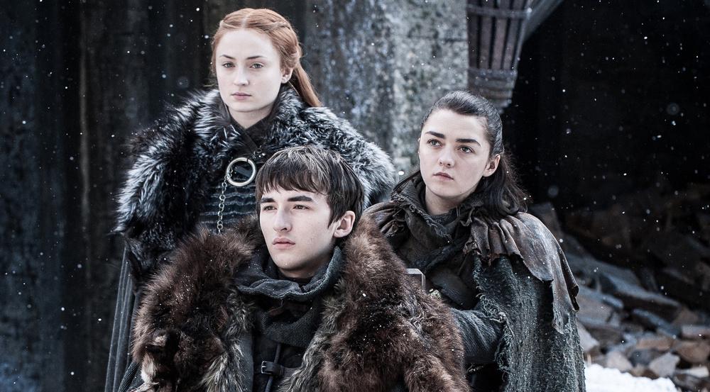 Drei Starks wieder vereint in Winterfell