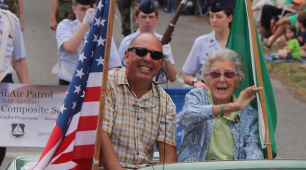 Miss Norma auf einer Parade in South Carolina