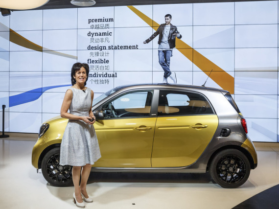 Smart-Chefin Annette Winkler in Peking: