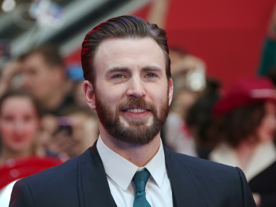 Chris Evans Ende April bei der