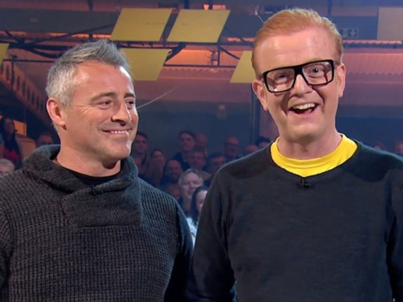 Matt LeBlanc (li.) wird bei