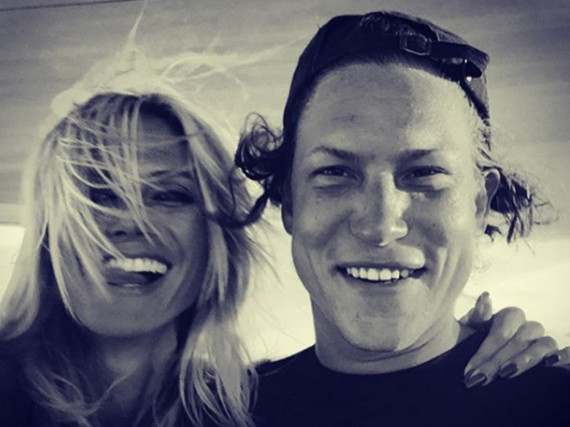 Wen Vito Schnabel liebt, ist kein Geheimnis: Entertainerin Heidi Klum heißt die Auserwählte - mit diesem Foto und dem Kommentar