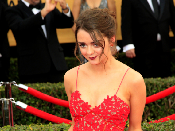 Maisie Williams freut sich über das Ende von