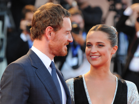 Michael Fassbender und Alicia Vikander bei der Weltpremiere von
