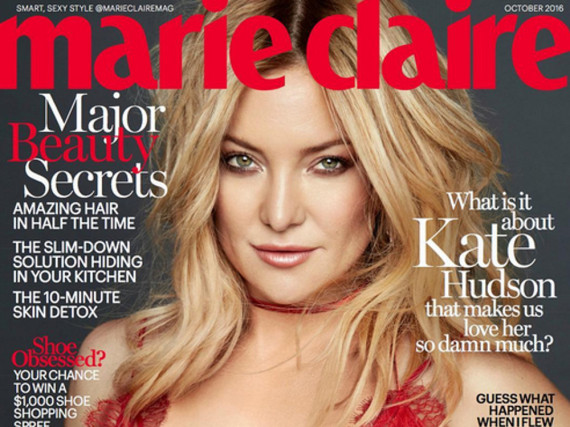 Kate Hudson auf dem Cover der US-Zeitschrift