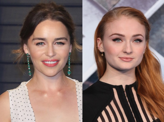 Emilia Clarke (l.) und Sophie Turner wollen nicht, dass