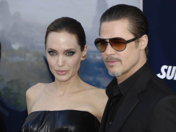 Reich, aber gerade getrennt: Angelina Jolie und Brad Pitt bei der Premiere von