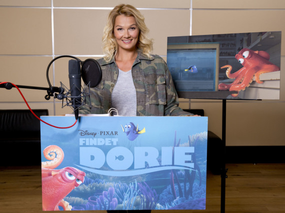 Schwimm-Star Franziska van Almsick ist in