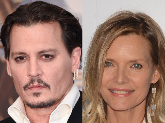 Johnny Depp und Michelle Pfeiffer spielen in