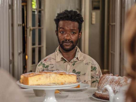 Eric Kabongo spielt den Flüchtling Diallo Makabouri im Film