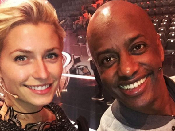 Auf Instagram zeigt sich Moderatorin Lena Gercke mit Schauspieler Yared Dibaba, der für Bremen bei