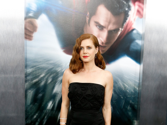Amy Adams hat Superman im Rücken: Die Schauspielerin bei der Premiere des ersten Teils von