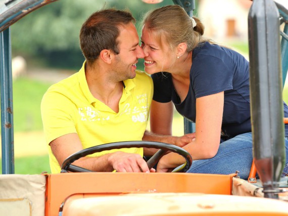 Christian und Barbara aus Niederbayern haben sich bei
