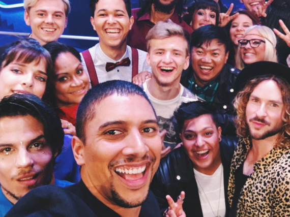 Andreas Bourani zeigt sein Team von